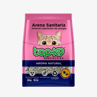 Arena sanitaria Top-K9 Mineral 2kg