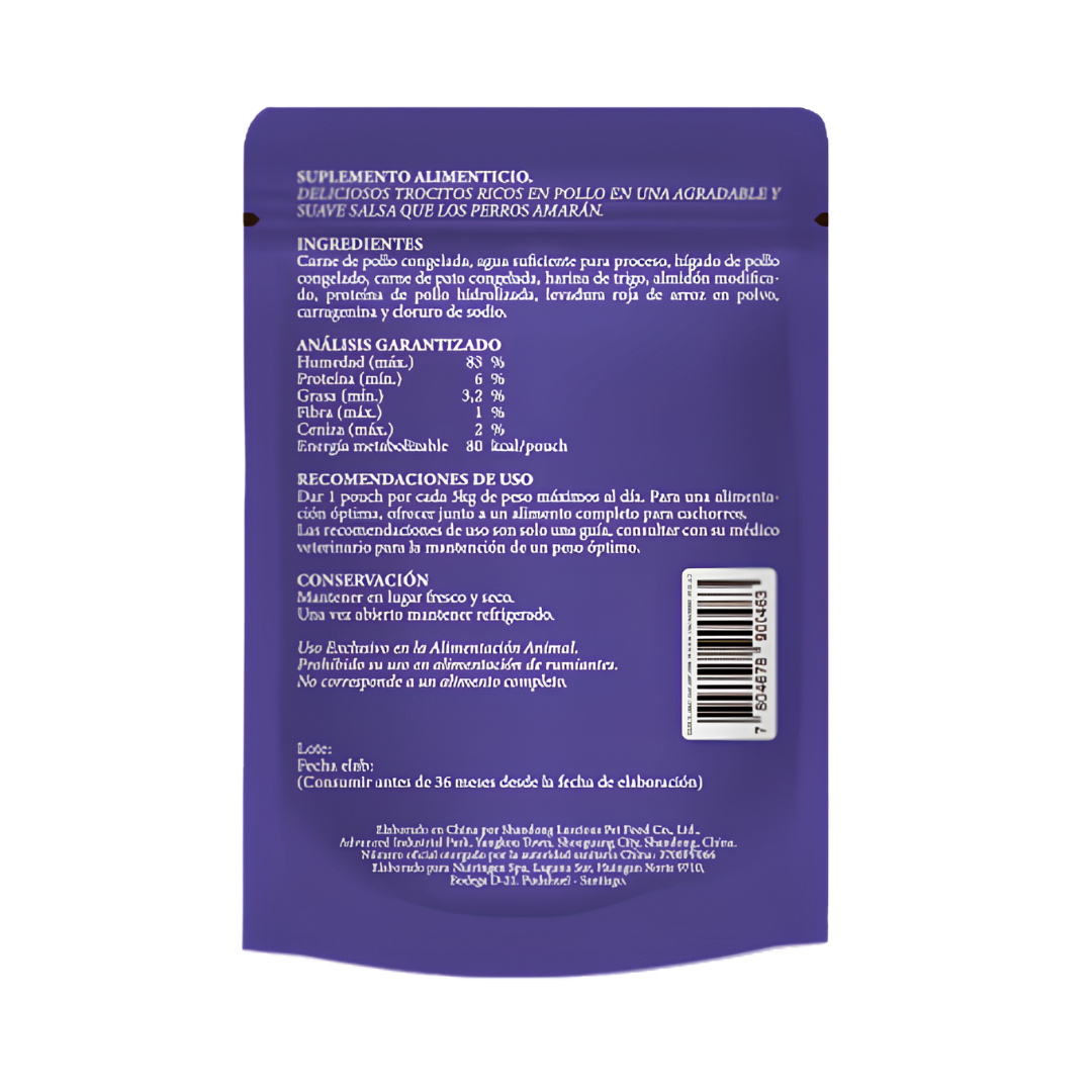 Gerolamo Salvatore Pouch Cachorro Pollo 100gr