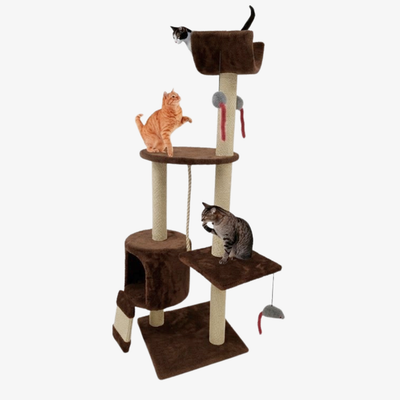 Torre Rascador Para gatos 5 Niveles