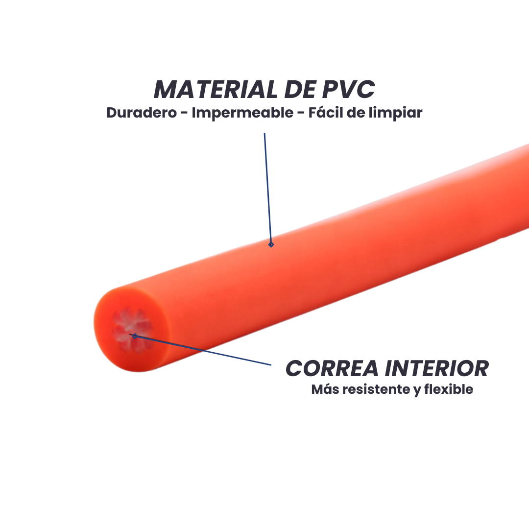 Correa de paseo PVC Impermeable  1.2mts * 1cm