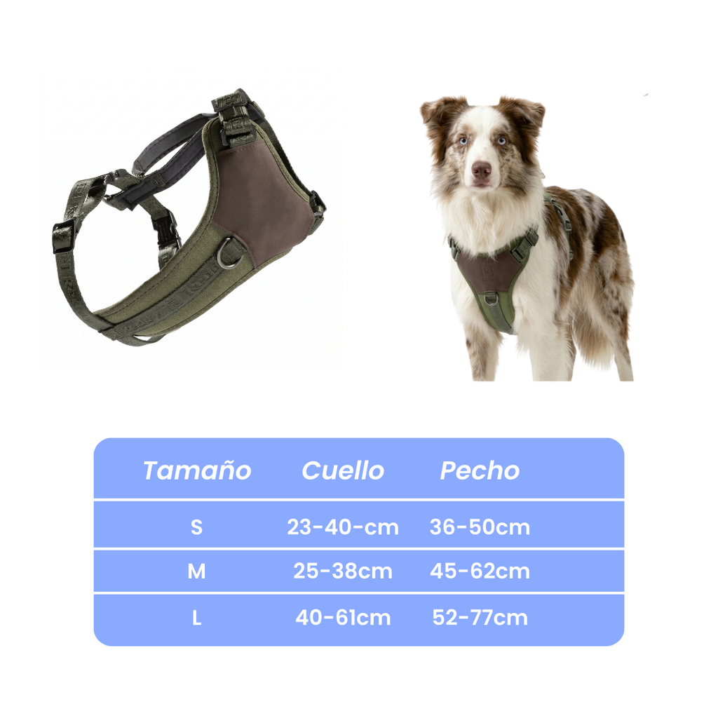 Arnés para Perro de ajuste romano Jacquard