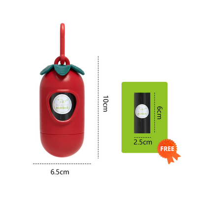 Dispensador de bolsas para desechos Frutas