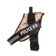 Arnés Police K9 para perros Camuflaje