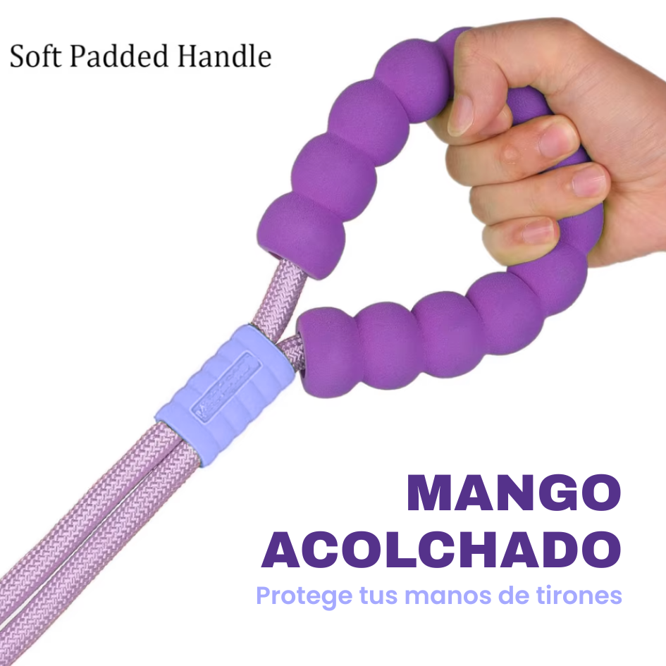 Correa de paseo Doble Ajustable 1.5mts * 1cm