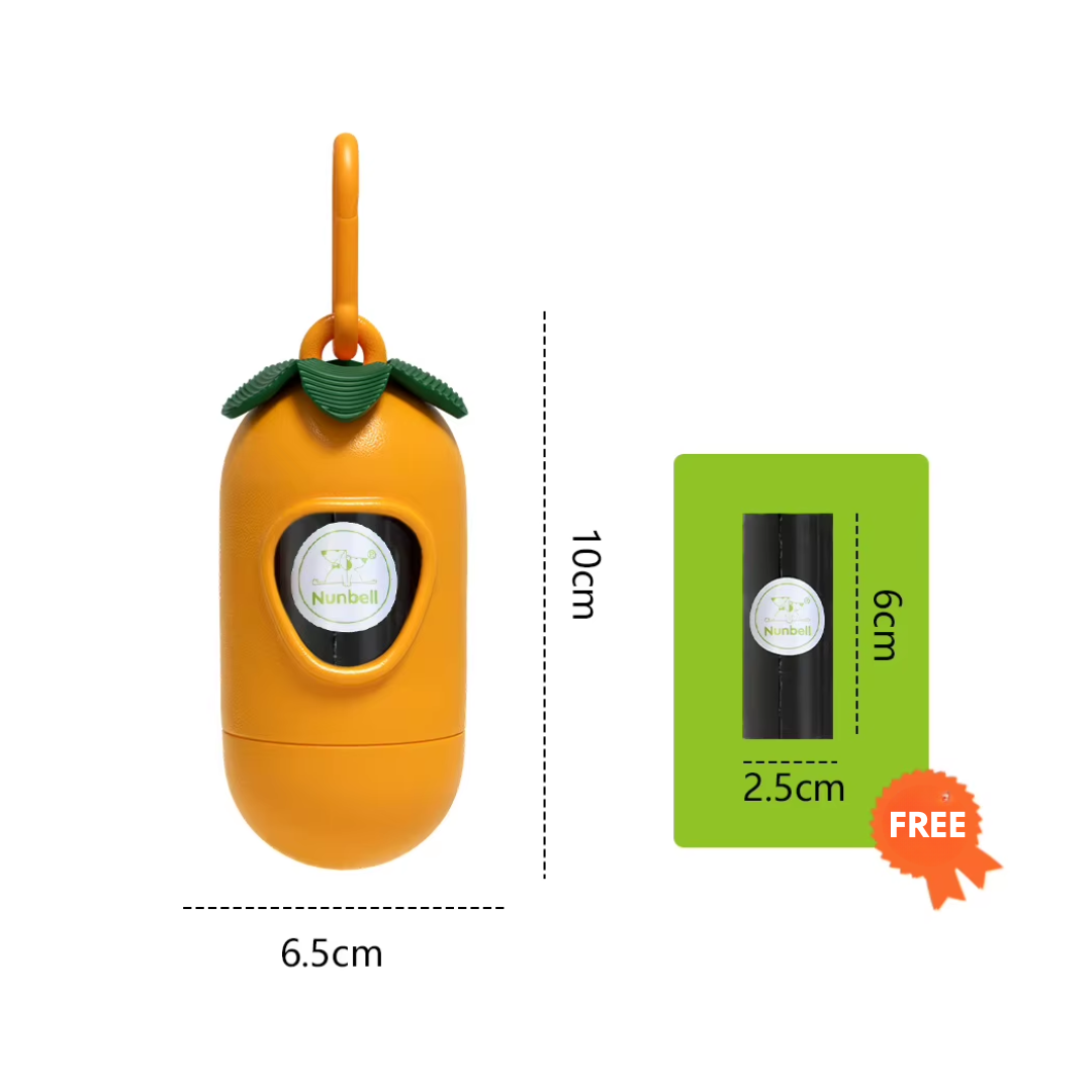 Dispensador de bolsas para desechos Frutas