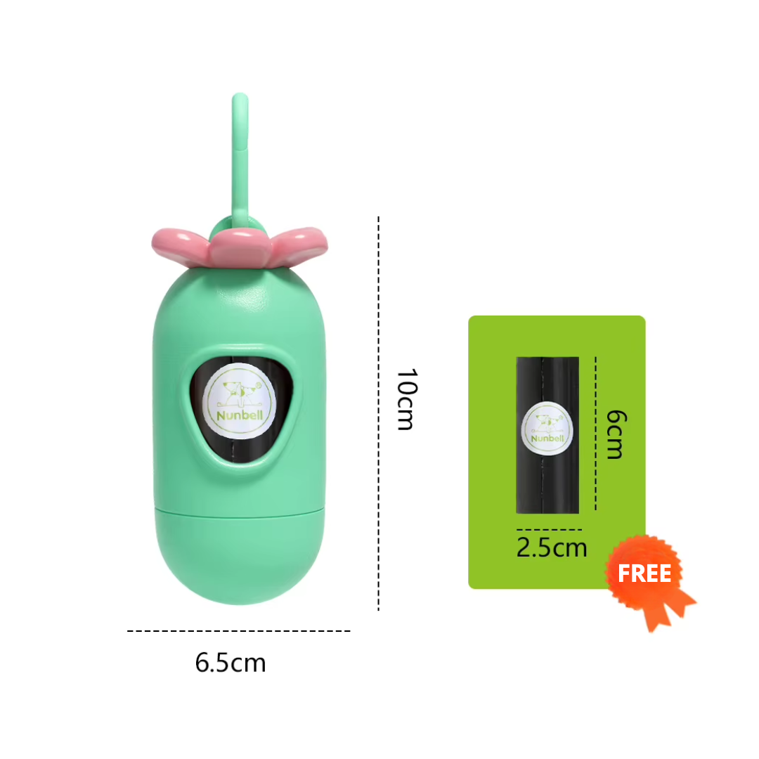 Dispensador de bolsas para desechos Frutas