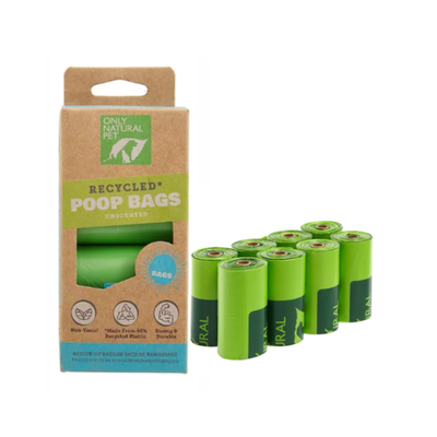 Bolsas ecológicas para desechos — pack 8 rollos / 120 bolsa