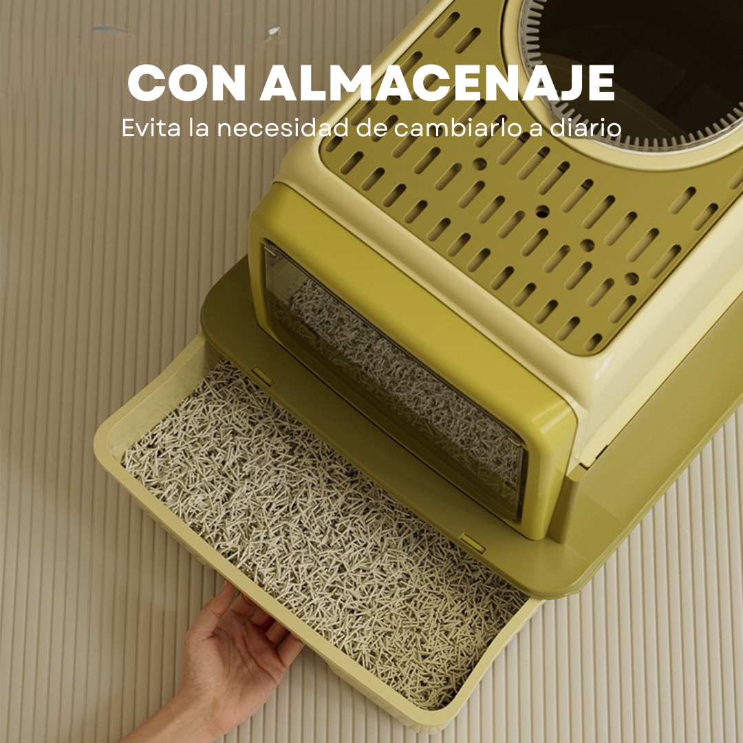 Caja de arena Cerrada Antiolor