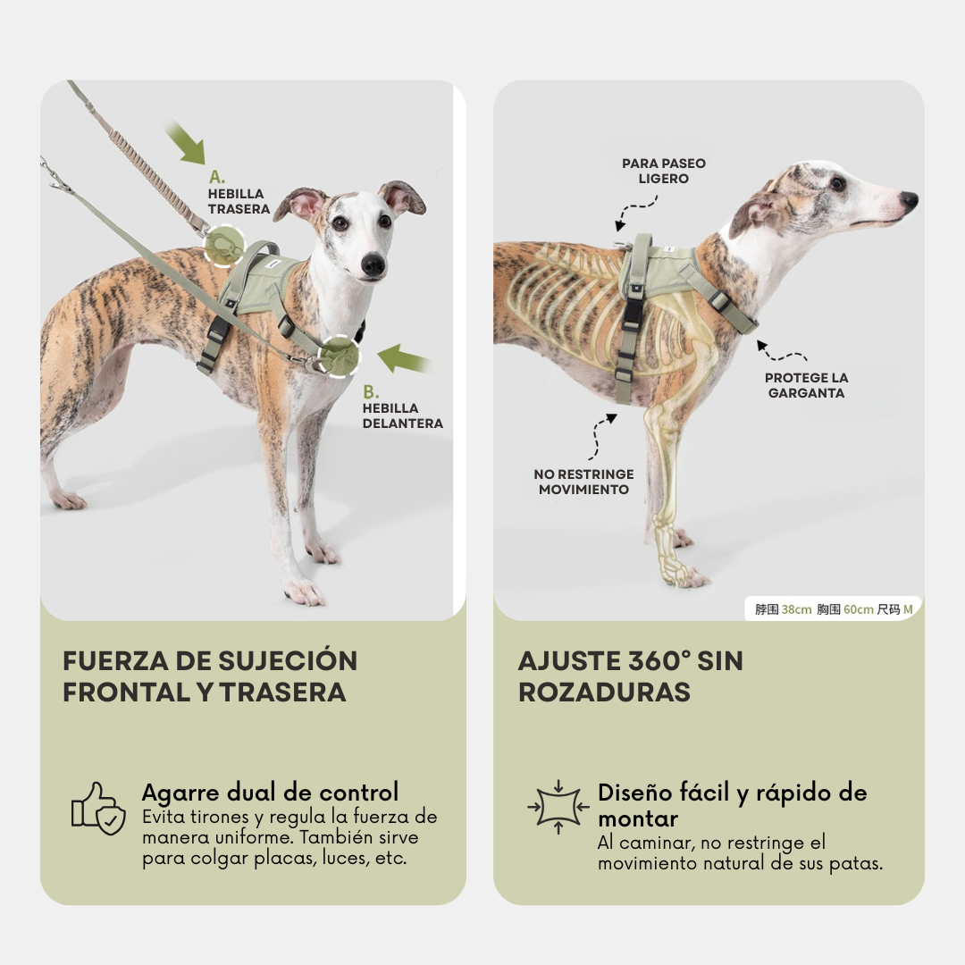 Arnés Urban H para perros - Hidream