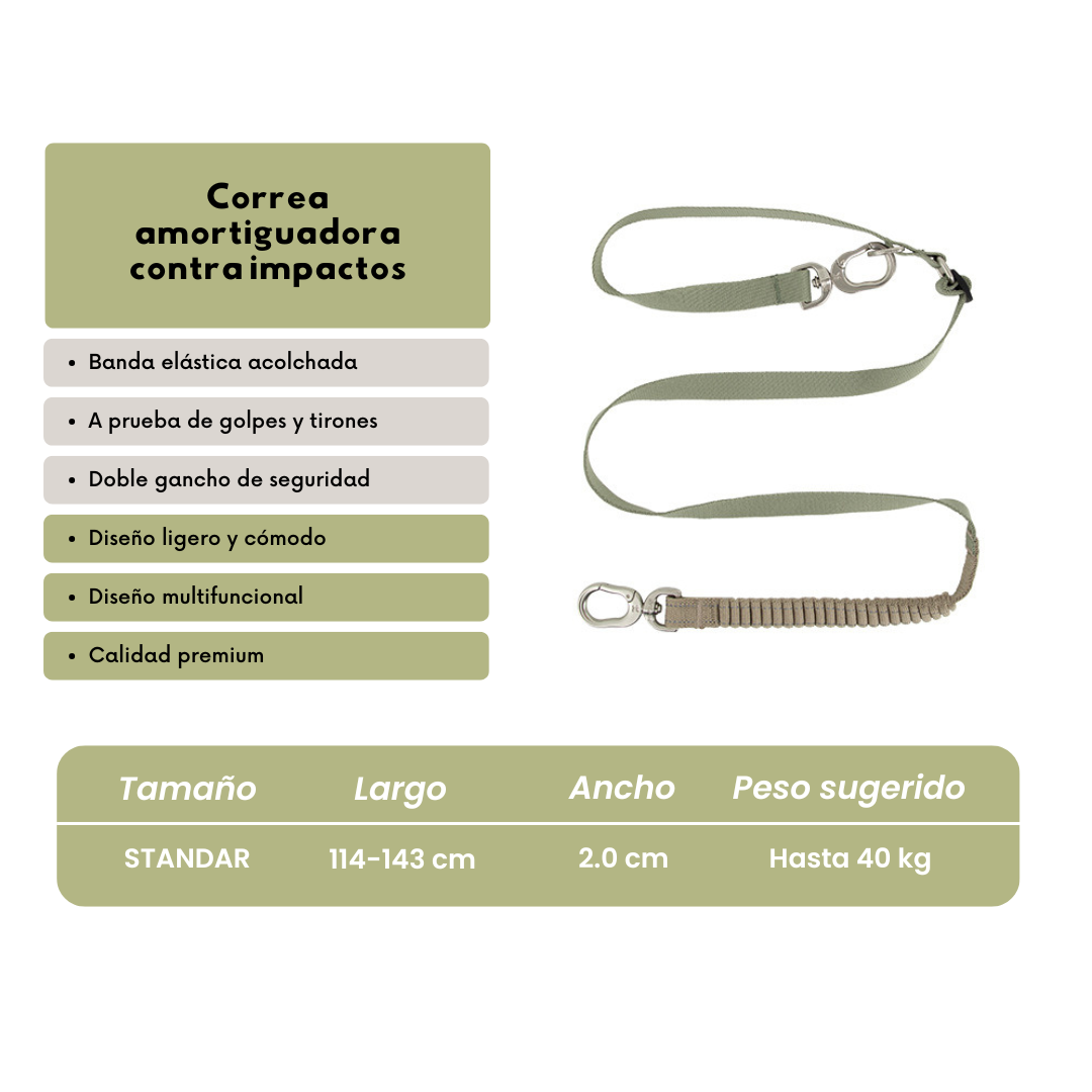 Correa de paseo Flex para perros - Hidream