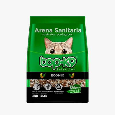 Arena sanitaria Top-K9 Ecomix 2kg