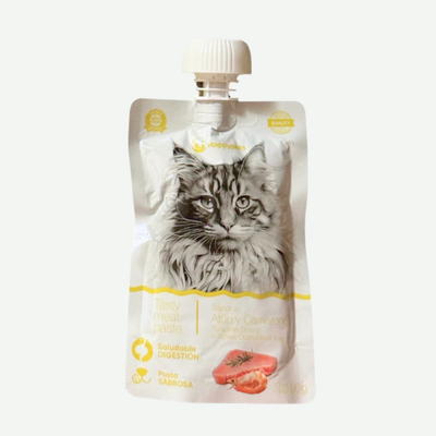 Snack Pasta liquida sabor Atún/Camarón HAPPYPETS 90GR
