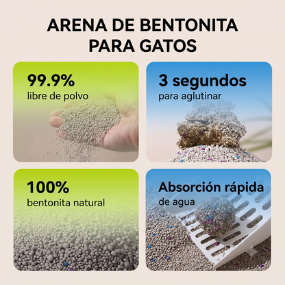 Arena sanitaria Aglutinante 4kg