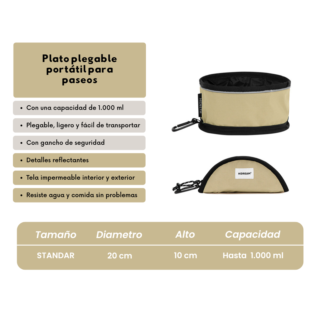 Plato plegable Fold - Hidream