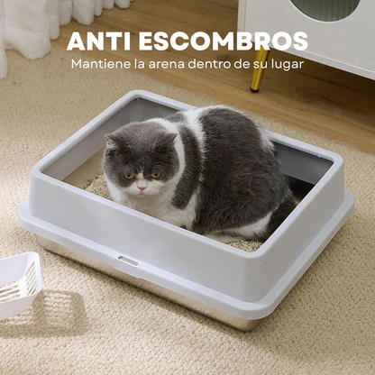 Caja de arena Metálico