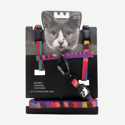 Conjunto Arnés y Correa Para Gatos
