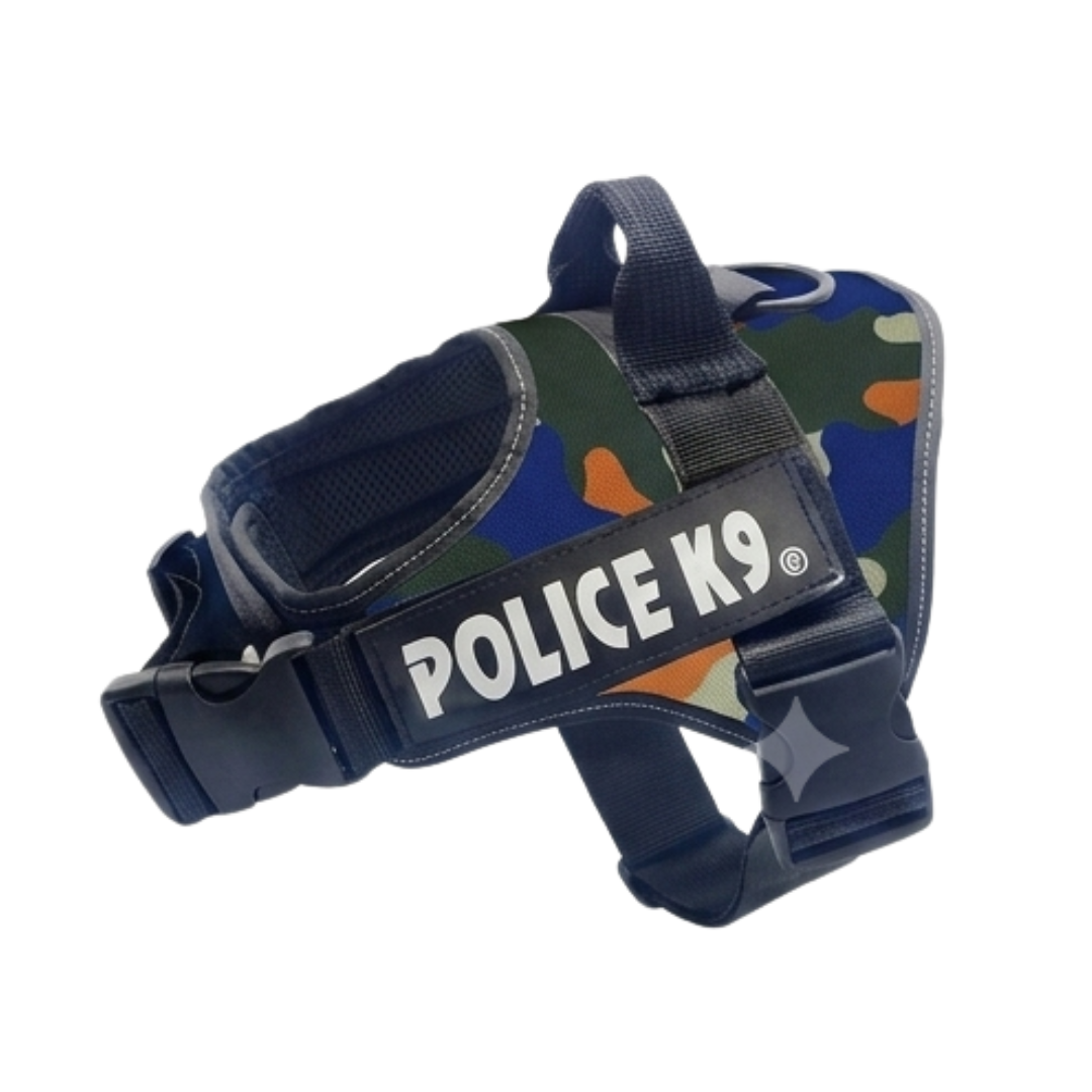 Arnés Camuflaje Police K9  Razas Fuertes