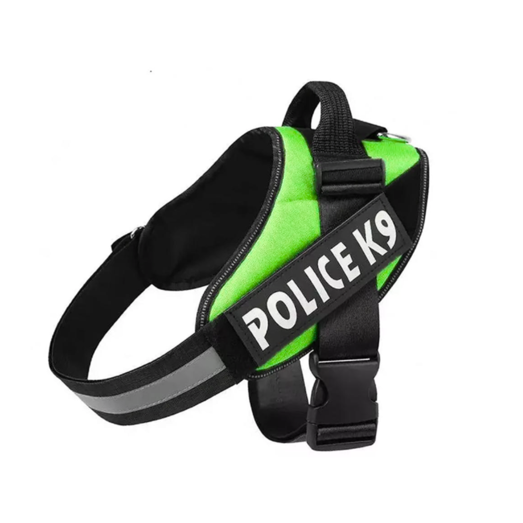 Arnés Police K9 para perros Colores