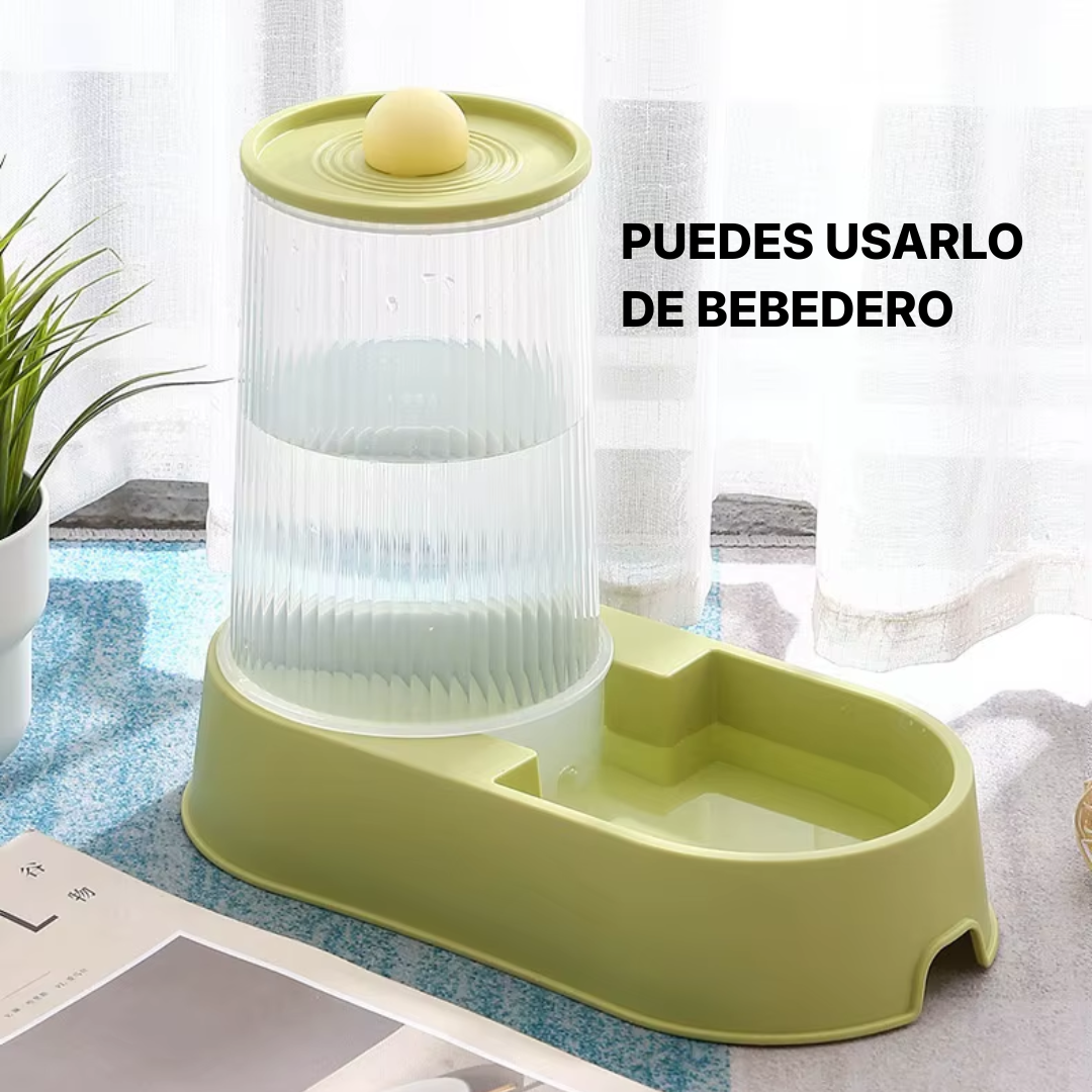 Bebedero y comedero Automatico 2L