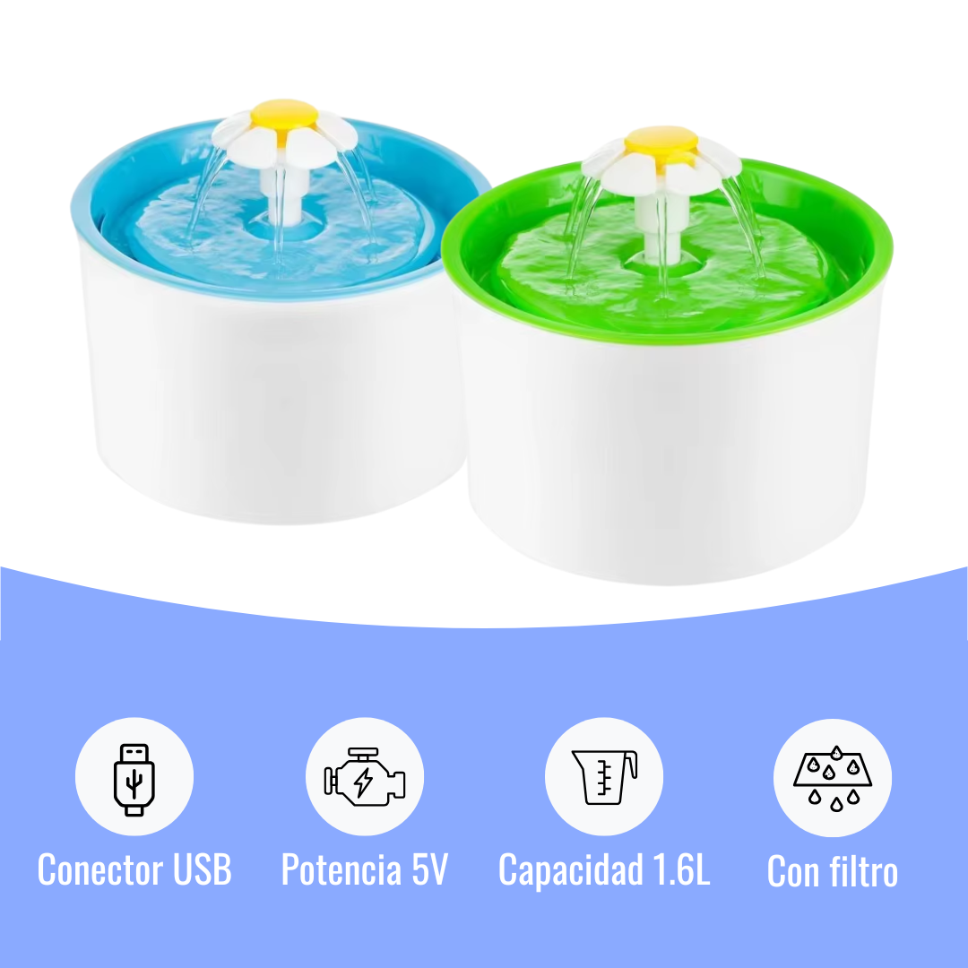 Fuente de agua Automatica 1.6L