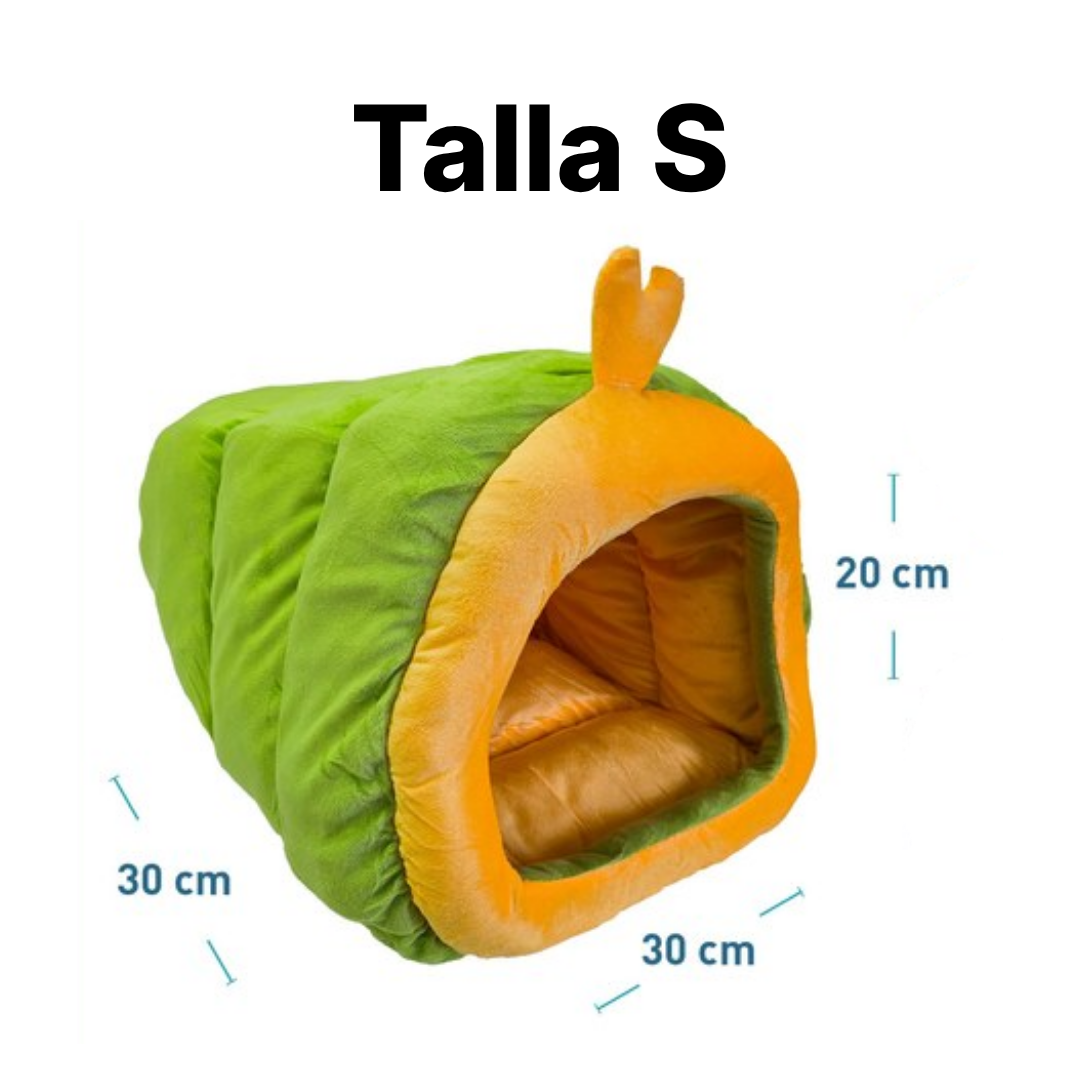 Cama estilo Iglú acolchado Oruga