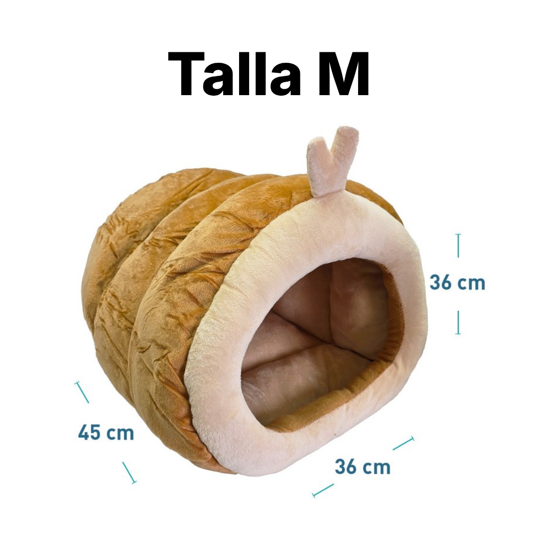 Cama estilo Iglú acolchado Oruga
