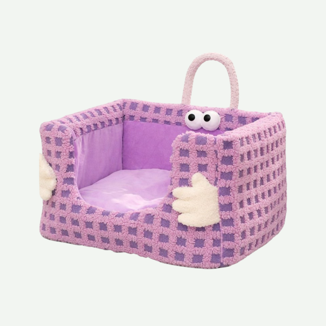 Cama estilo Box para gatos