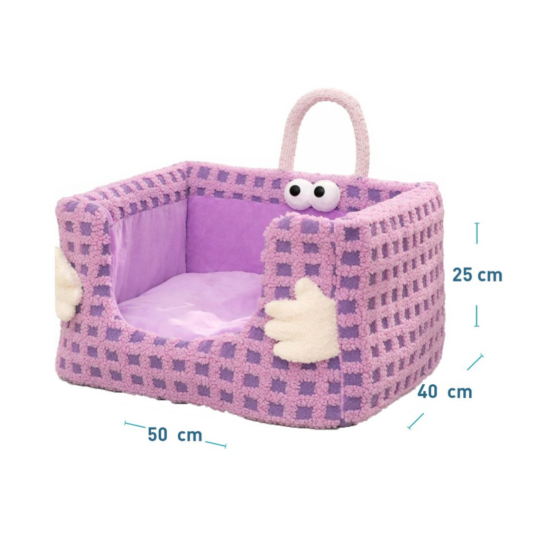 Cama estilo Box para gatos