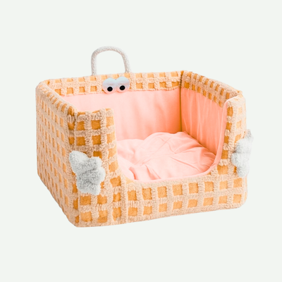 Cama estilo Box para gatos