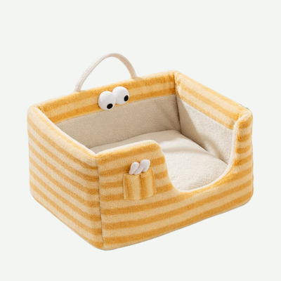 Cama estilo Box para gatos Bunny Rayas
