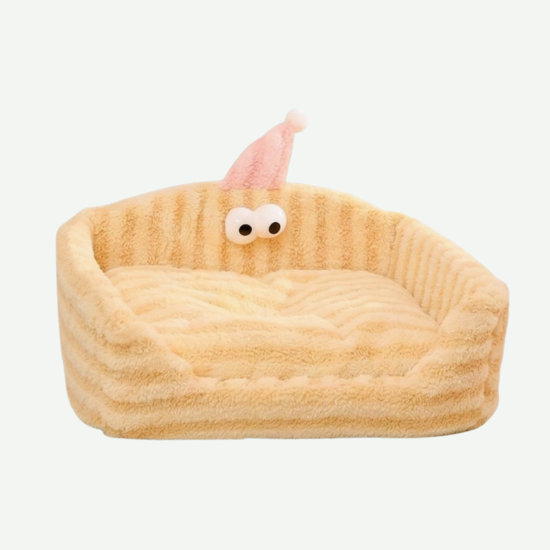 Cama Peluda sleepy para mascotas pequeñas