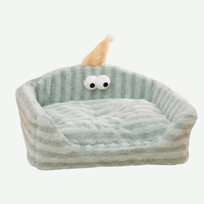 Cama Peluda sleepy para mascotas pequeñas