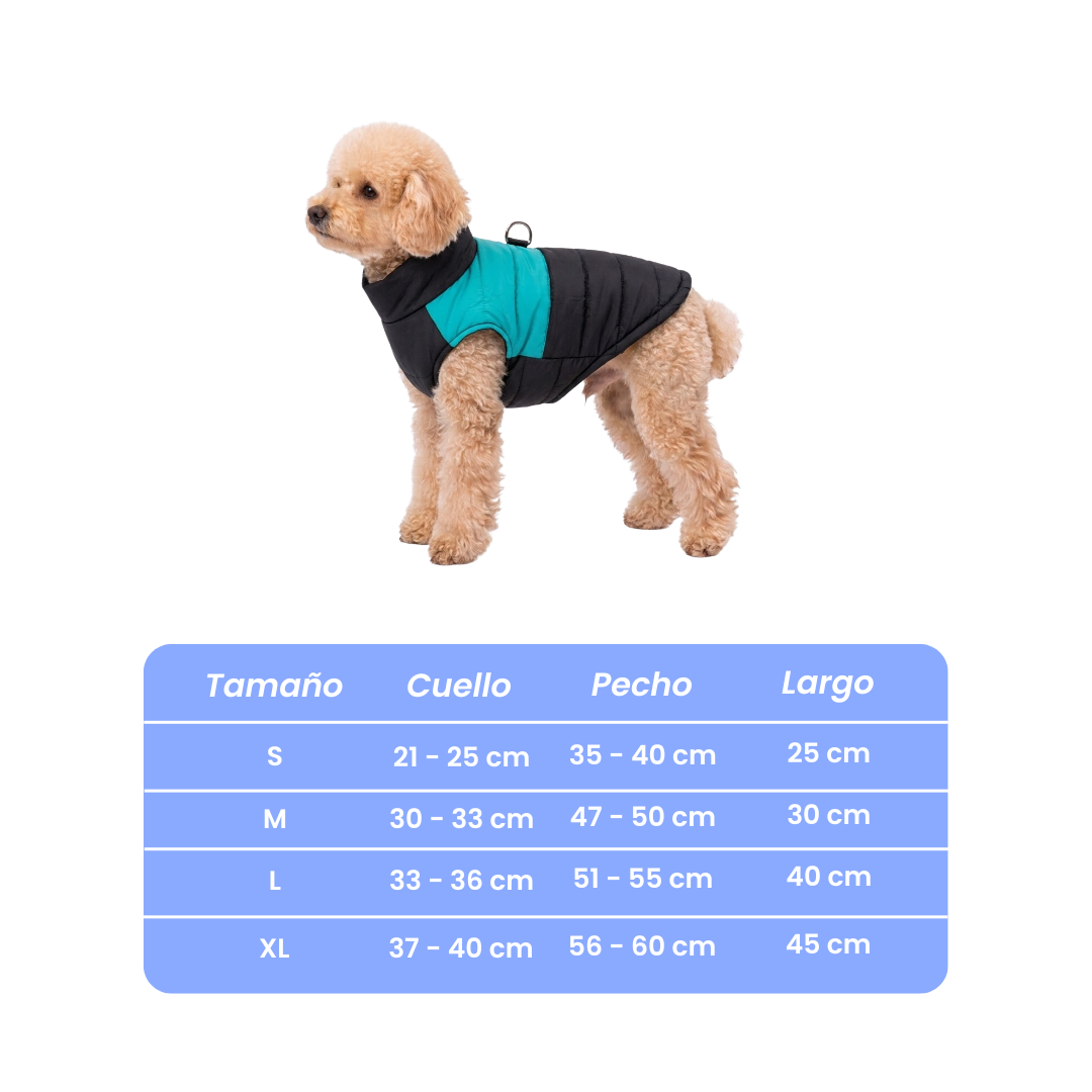 Chaqueta forrada impermeable Colores