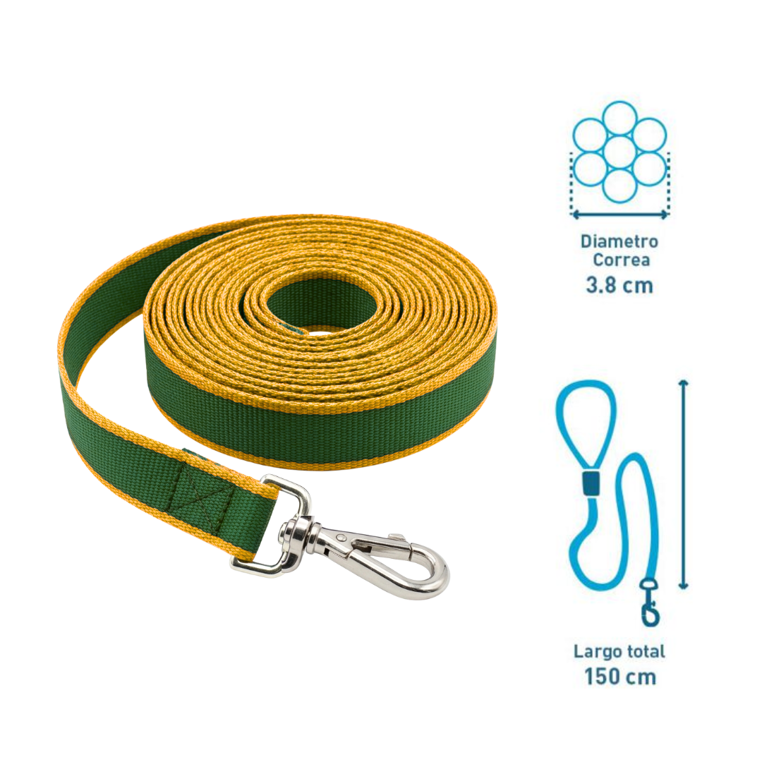 Correa de paseo plana 1.5mts*3.8cm