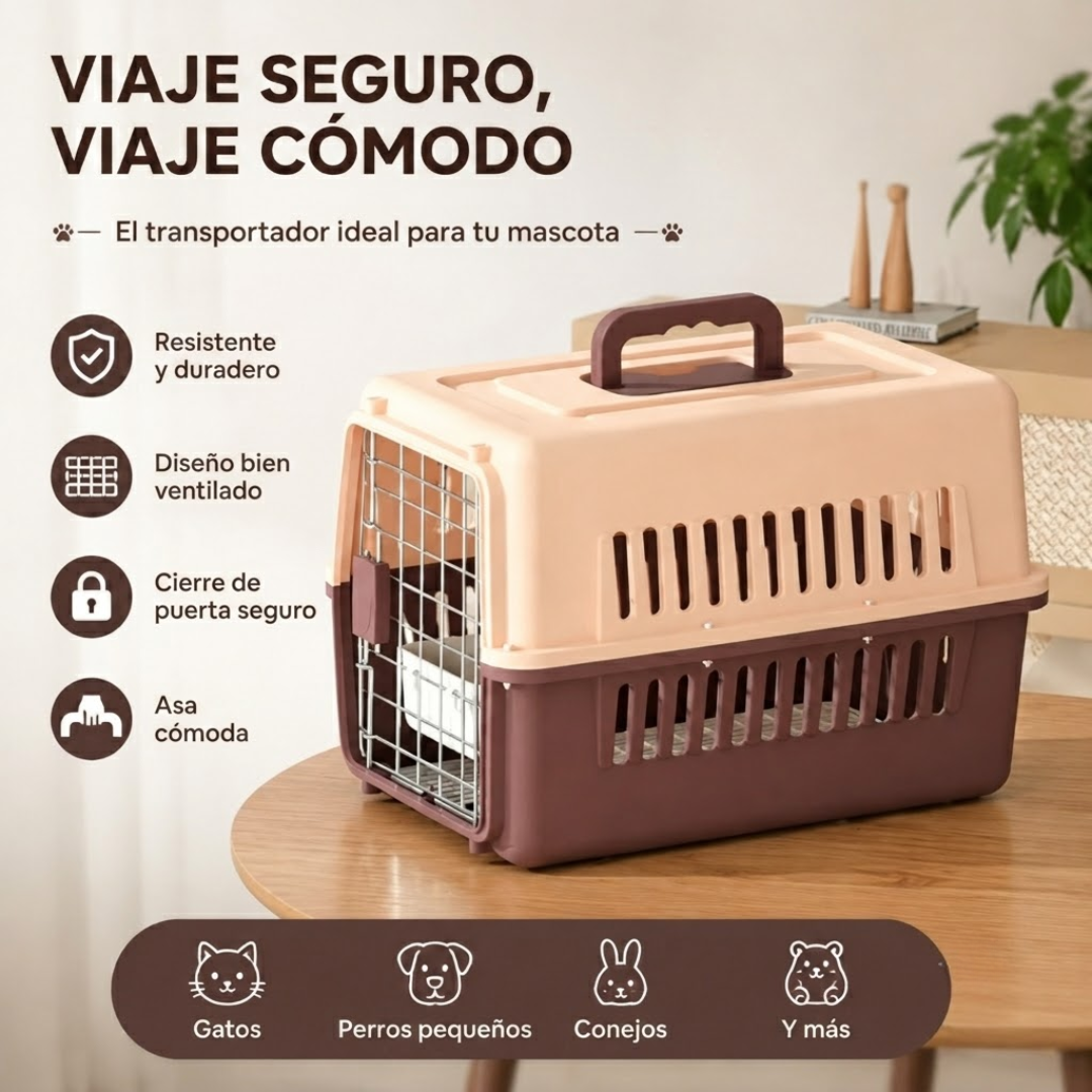 Jaula Transportadora Premium