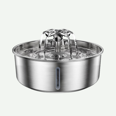 Fuente de agua Automatica 2.5L Acero inoxidable