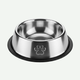 Plato de acero inoxidable Paw