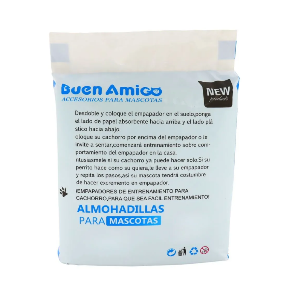 Sabanillas de Entrenamiento para Perros Paquete 8Uds