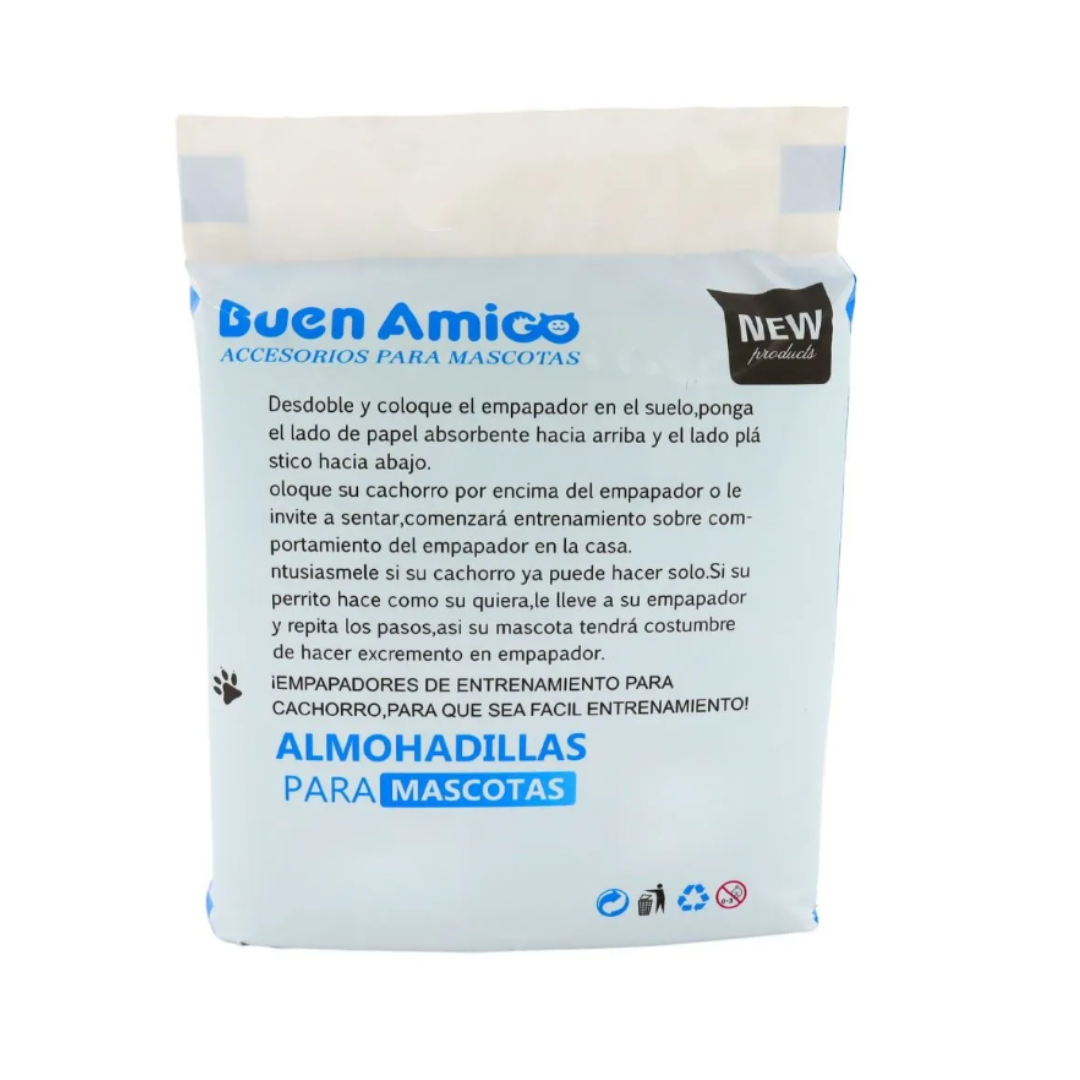 Sabanillas de Entrenamiento para Perros Paquete 8Uds