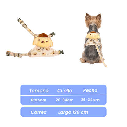 Conjunto Arnés y Correa para Mascotas Sanrio
