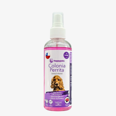 Colonia Hipoalergénica para Perro - Aroma Frutos Rojos 160 ml