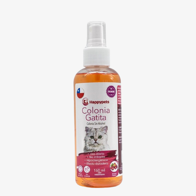 Colonia Hipoalergénica para Gato - Aroma Pasión 160 ml