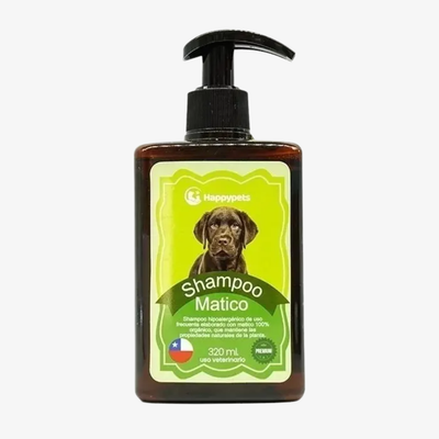 Shampoo Hipoalergénico de Matico Orgánico 320 ml