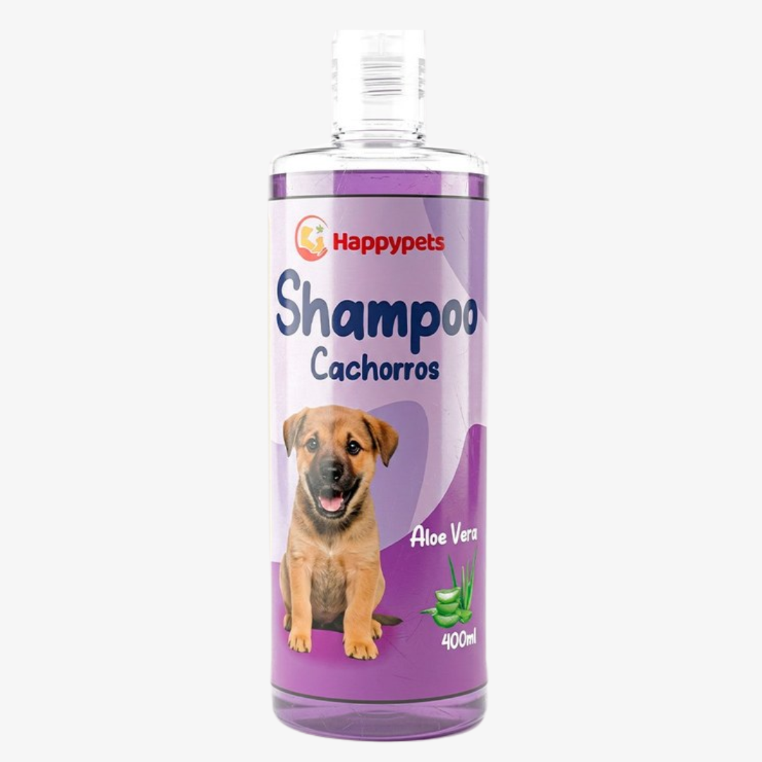 Shampoo Suave para Cachorros con Aloe Vera 400 ml