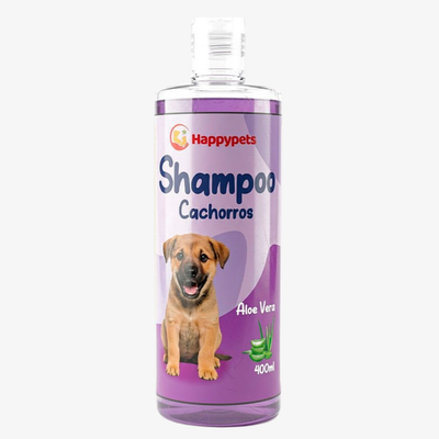 Shampoo Suave para Cachorros con Aloe Vera 400 ml
