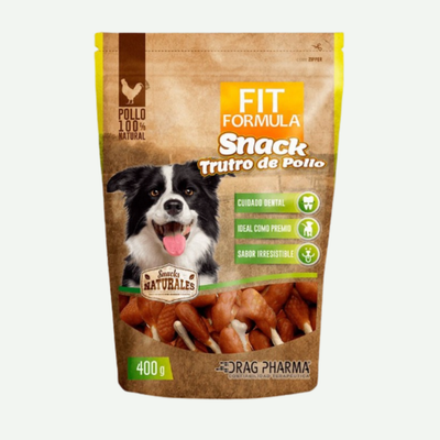 Snack Natural Trutro de Pollo FitFormula 400 gr
