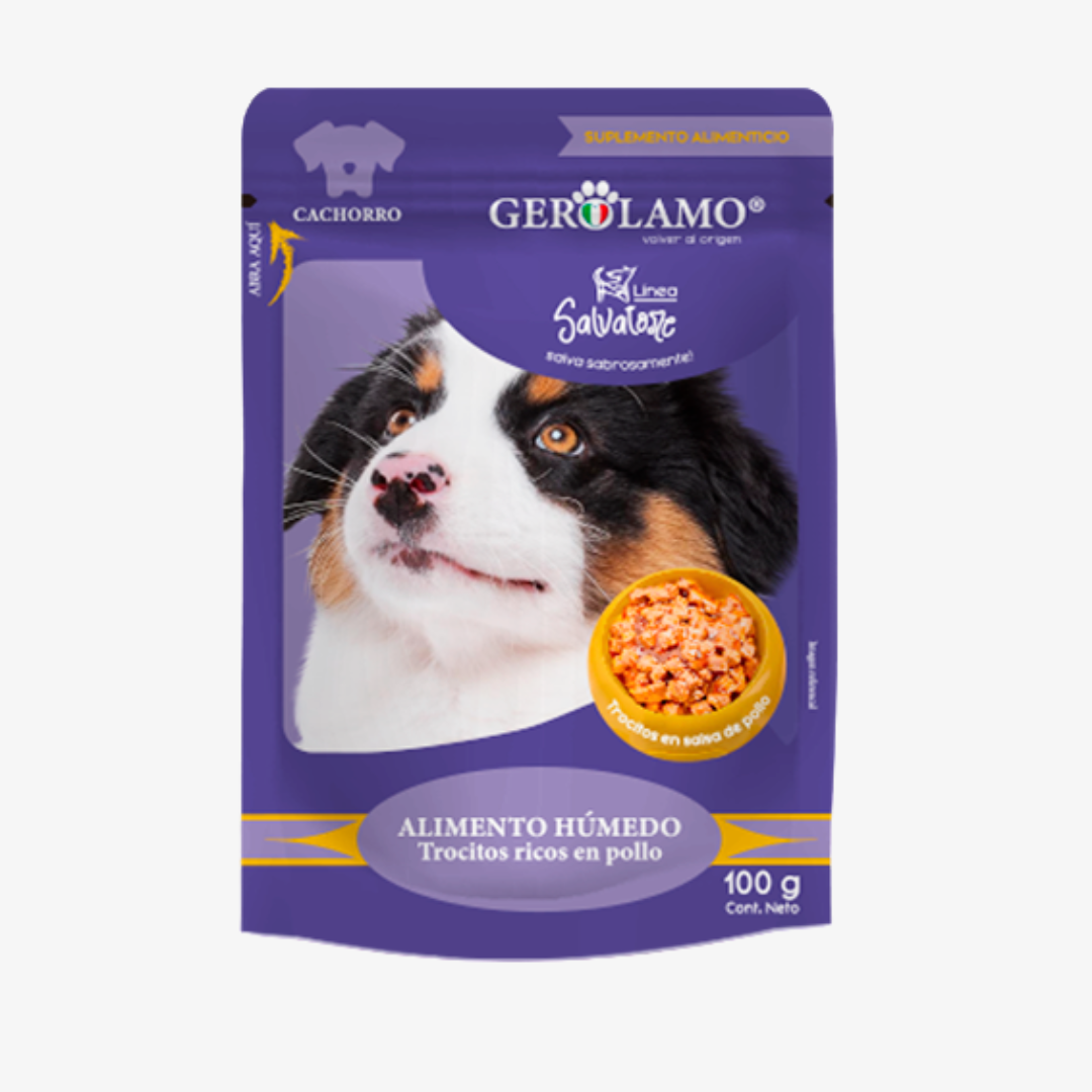 Gerolamo Salvatore Pouch Cachorro Pollo 100gr