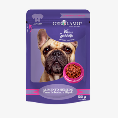 Gerolamo Salvatore Pouch Adulto Carne 100gr