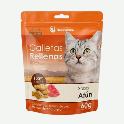 Galletas Rellenas - Sabor Atún 60g