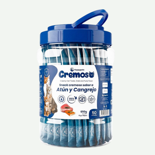 Sachet cremosos Sabor Atún y Cangrejo 50 Unidades